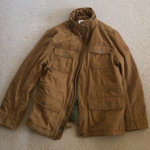 Timberland Men’s khaki heavy duty jacket